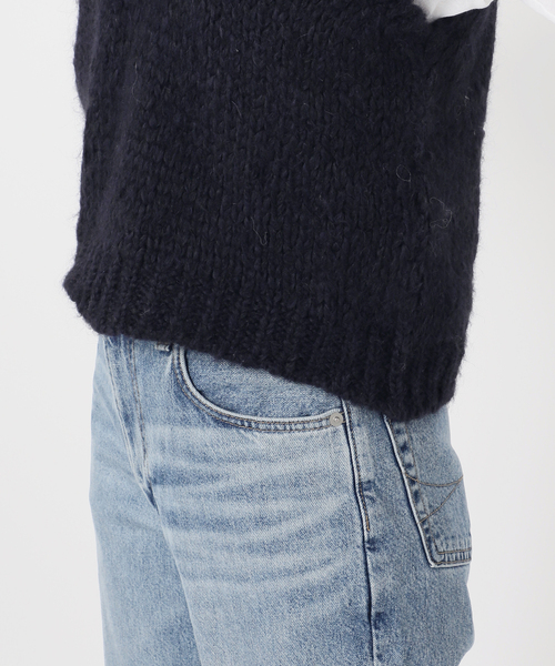 Spick & Span(スピックアンドスパン)の「TRICOTS JEANMARC/トリコットジーンマルク 別注 ベスト(ベスト・レディース・ピンク/ネイビー・FREE)」の7枚目の写真