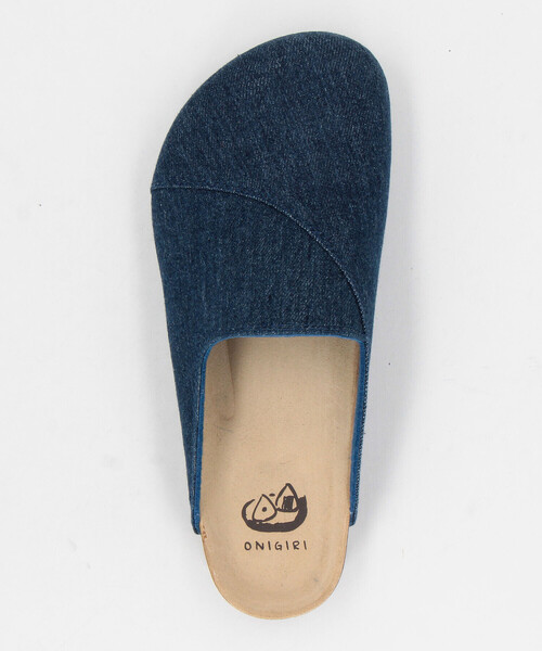ONIGIRI（オニギリ）の「デニム　サボサンダル（サンダル・レディース・ブラック/ネイビー・M/L/S）」の17枚目の写真