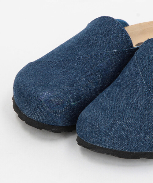 ONIGIRI（オニギリ）の「デニム　サボサンダル（サンダル・レディース・ブラック/ネイビー・M/L/S）」の3枚目の写真