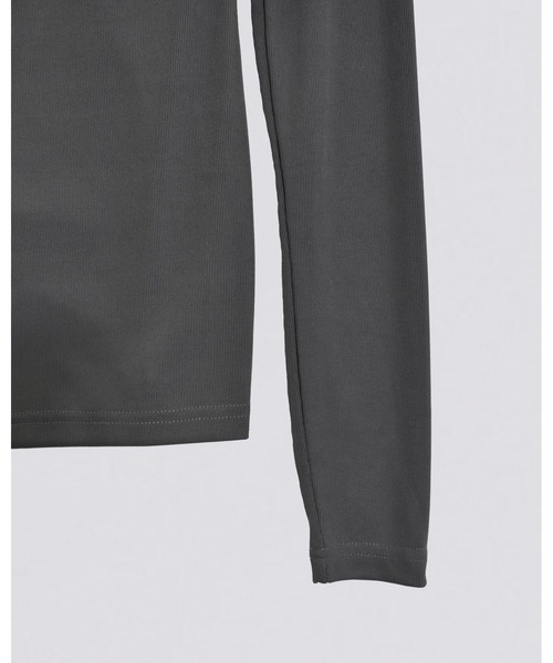 kiehtova(キエトヴァ)の「【kiehtova】TULLE DOCKING TOPS/チュール ドッキング トップス(Tシャツ/カットソー・レディース・アイボリー/ブラック/グレー・FREE)」の20枚目の写真