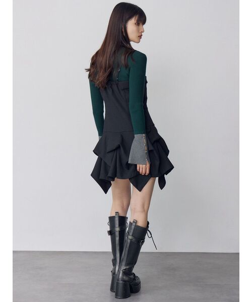 セール】タックバルーンミニジャンスカ（ワンピース）｜MURUA