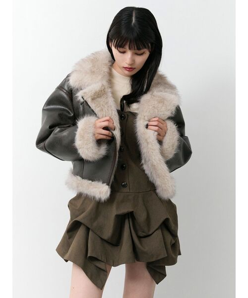 セール】タックバルーンミニジャンスカ（ワンピース）｜MURUA