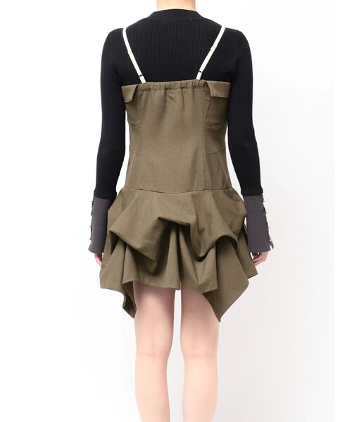 MURUA（ムルーア）の「タックバルーンミニジャンスカ（ワンピース・レディース・ブラック/ブラウン・FREE）」の13枚目の写真