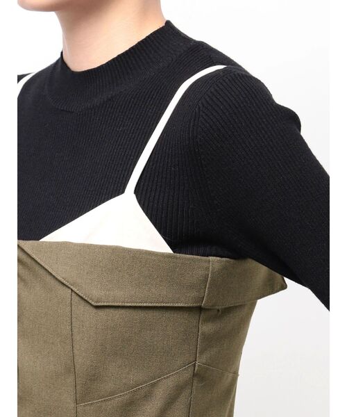 MURUA（ムルーア）の「タックバルーンミニジャンスカ（ワンピース・レディース・ブラック/ブラウン・FREE）」の15枚目の写真