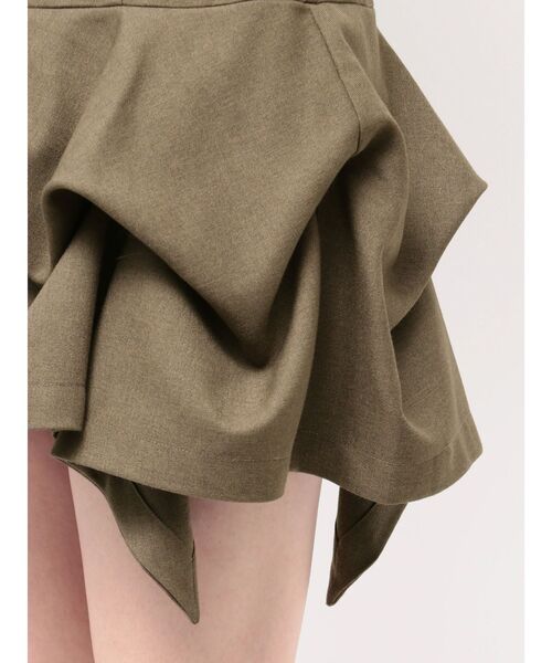 MURUA（ムルーア）の「タックバルーンミニジャンスカ（ワンピース・レディース・ブラック/ブラウン・FREE）」の16枚目の写真