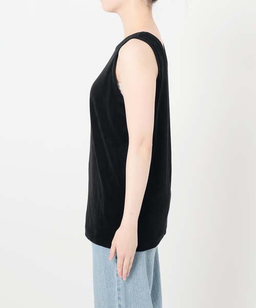 IENA（イエナ）の「Maison IENAベロアタンクトップ（タンクトップ・レディース・ブラック・FREE）」の16枚目の写真