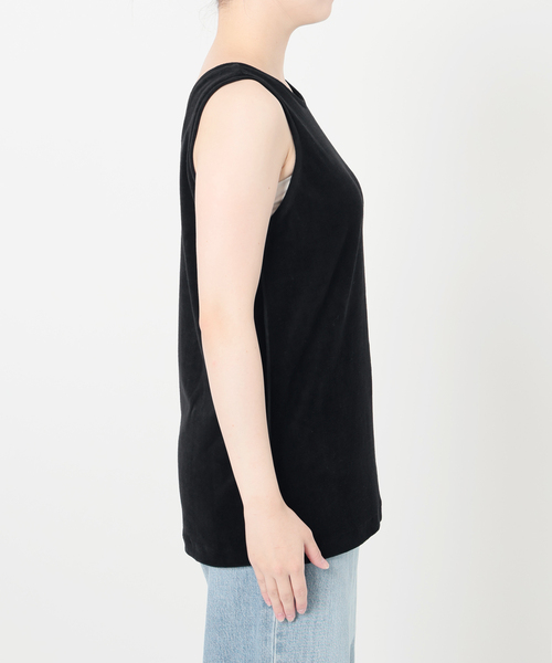 IENA（イエナ）の「Maison IENAベロアタンクトップ（タンクトップ・レディース・ブラック・FREE）」の15枚目の写真