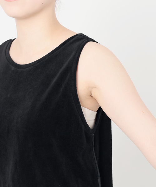 IENA（イエナ）の「Maison IENAベロアタンクトップ（タンクトップ・レディース・ブラック・FREE）」の18枚目の写真