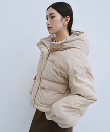 ダウンジャケット/コート（コーデュロイ）ファッション通販