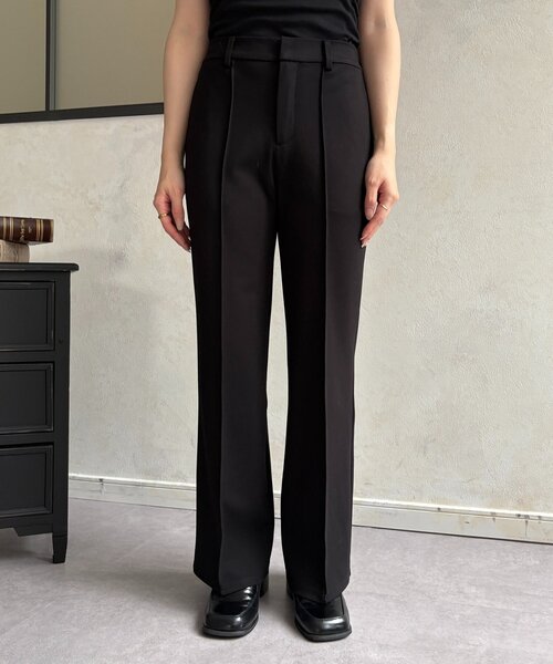 Thevon（ゼボン）の「ストレッチセミフレアパンツ（その他パンツ・レディース・ブラウン/ブラック・S/M）」の11枚目の写真