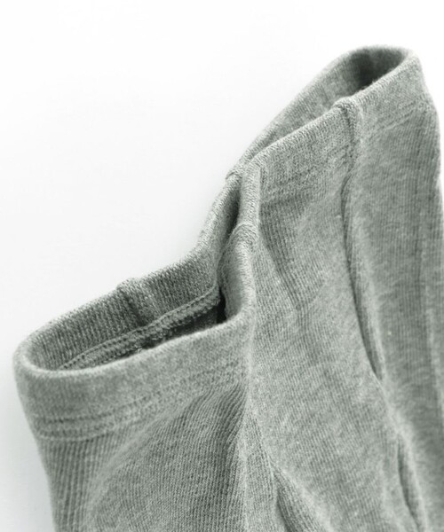 BRANSHES（ブランシェス）の「【ベビー】シンプルリブスパッツ（その他ベビー用品・キッズ・グレー/ネイビー・FREE）」の6枚目の写真