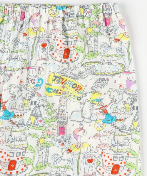 tsumori chisato SLEEP（ツモリチサト スリープ）の「綿100%(本体)　パジャマ　長袖　長ズボン（ルームウェア/パジャマ・レディース・ピンク系その他/ホワイト系その他・L/M）」の7枚目の写真