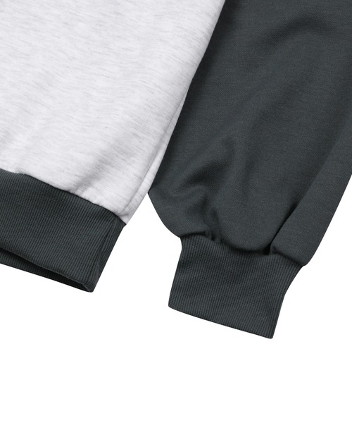 MUCENT（ムセント）の「◇MUCENT◇ブランド直輸入正規品/MUCENT ハートレタリング ラグラン MTM MUCENT HEART LETTERING RAGLAN MTM（スウェット・レディース・レッド/ブルー/チャコール・FREE）」の12枚目の写真