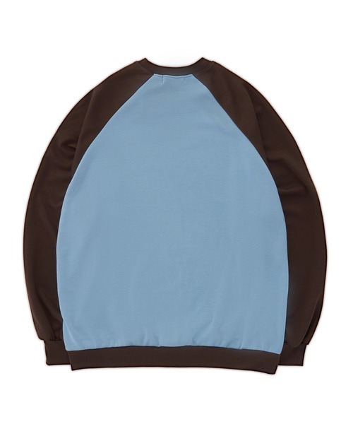 MUCENT（ムセント）の「◇MUCENT◇ブランド直輸入正規品/MUCENT ハートレタリング ラグラン MTM MUCENT HEART LETTERING RAGLAN MTM（スウェット・レディース・レッド/ブルー/チャコール・FREE）」の9枚目の写真