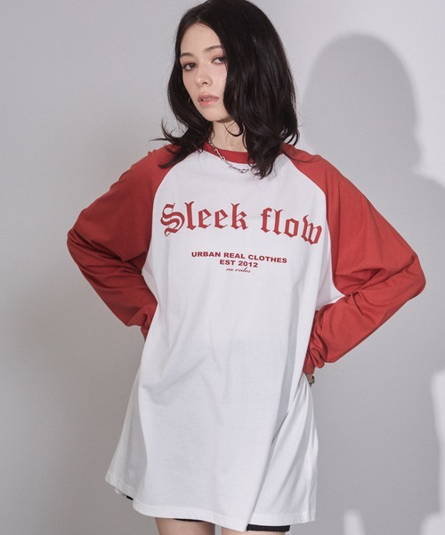 ENVYM(アンビー)の「ラグランビッグロンT(Tシャツ/カットソー・レディース・ブラック/ブラウン/レッド・FREE)」の16枚目の写真