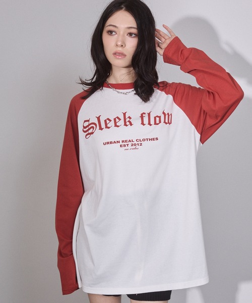 ENVYM(アンビー)の「ラグランビッグロンT(Tシャツ/カットソー・レディース・ブラック/ブラウン/レッド・FREE)」の17枚目の写真