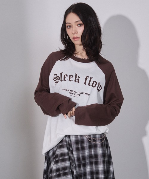 ENVYM(アンビー)の「ラグランビッグロンT(Tシャツ/カットソー・レディース・ブラック/ブラウン/レッド・FREE)」の22枚目の写真