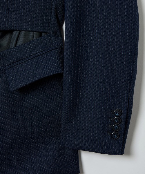 soduk(スドーク)の「【soduk】cut cut jacket(テーラードジャケット・レディース・グレー/ネイビー・ONE SIZE)」の6枚目の写真