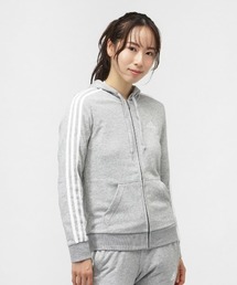 adidas | アディダス adidas エッセンシャルズ フレンチテリー スリーストライプス フルジップ パーカー(パーカー)