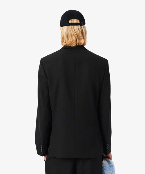 LACOSTE（ラコステ）の「ウールブレンドツイルブレザー（テーラードジャケット・メンズ・ブラック・52/50/48/46）」の10枚目の写真