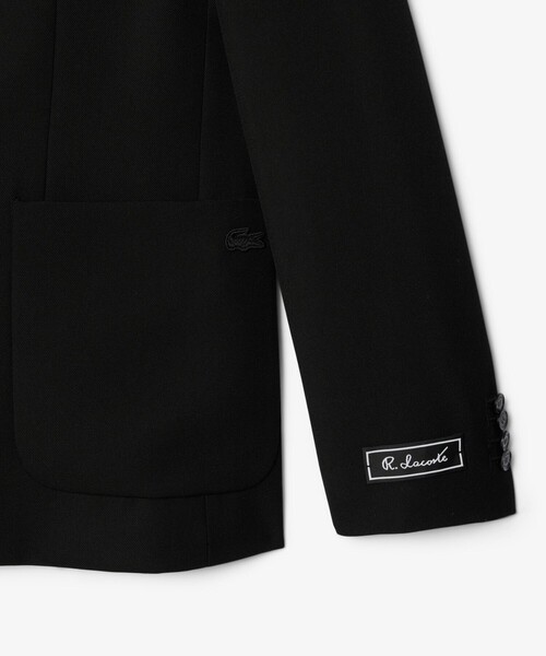 LACOSTE（ラコステ）の「ウールブレンドツイルブレザー（テーラードジャケット・メンズ・ブラック・52/50/48/46）」の13枚目の写真