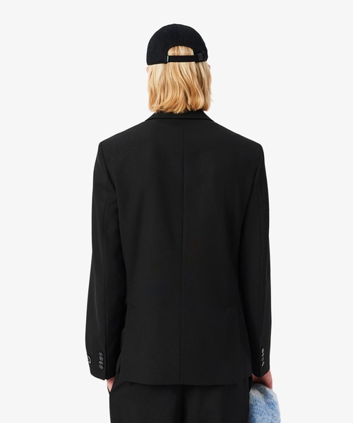 LACOSTE（ラコステ）の「ウールブレンドツイルブレザー（テーラードジャケット・メンズ・ブラック・52/50/48/46）」の3枚目の写真