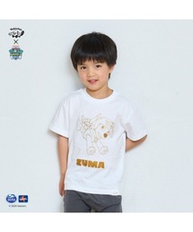 Vehicles（ビークルズ）の「パウパトロール 子供服　キラキララメ半袖Tシャツズーマホワイト ズーマ（Tシャツ/カットソー）」
