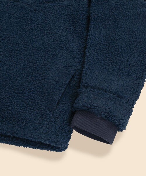 BROOKS BROTHERS（ブルックスブラザーズ）の「ポリエステル　フリース　ハーフジップ　モックネックプルオーバー（スウェット・メンズ・グリーン/ベージュ/ネイビー・MEDIUM/SMALL/LARGE）」の8枚目の写真