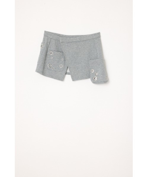 LAGUA GEM（ラグアジェム）の「2PIECE EYELET スウェットパンツ（スウェットパンツ・レディース・ブラック/杢グレー・SMALL/MEDIUM）」の15枚目の写真