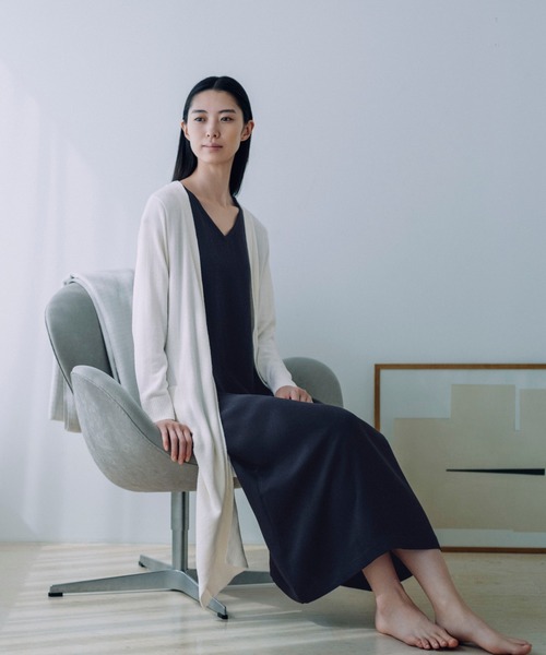 BAKUNE ロングカーディガン（ガウン/バスローブ）｜TENTIAL