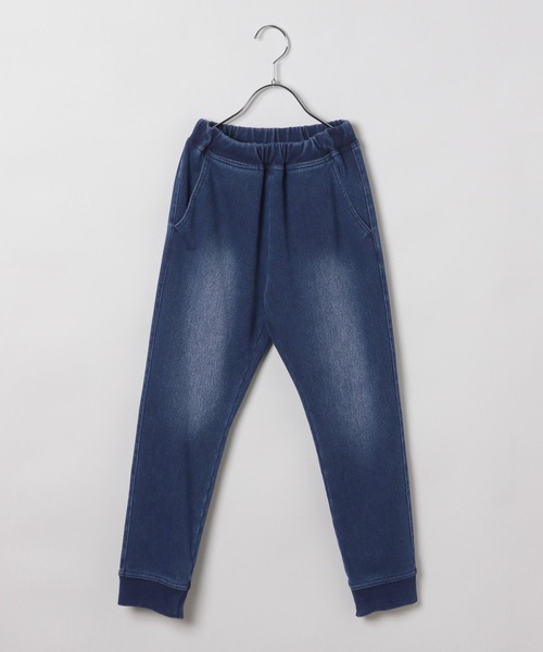 GLOBAL WORK（グローバルワーク）の「あったかスゴラクストレッチデニムリブ/581230（デニムパンツ・キッズ・ネイビー/ブラック系その他/ブルー・130cm/140cm/150cm/160cm）」の13枚目の写真