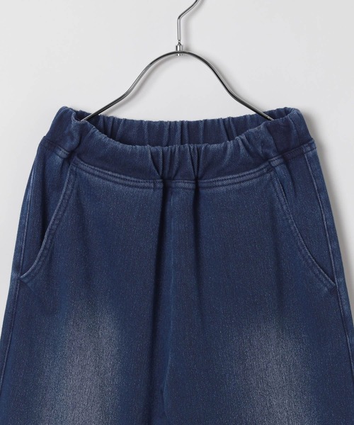 GLOBAL WORK（グローバルワーク）の「あったかスゴラクストレッチデニムリブ/581230（デニムパンツ・キッズ・ネイビー/ブラック系その他/ブルー・130cm/140cm/150cm/160cm）」の15枚目の写真