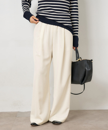 IENA（イエナ）の「ウォッシャブル アセテートツイルタックパンツ（その他パンツ・レディース）」