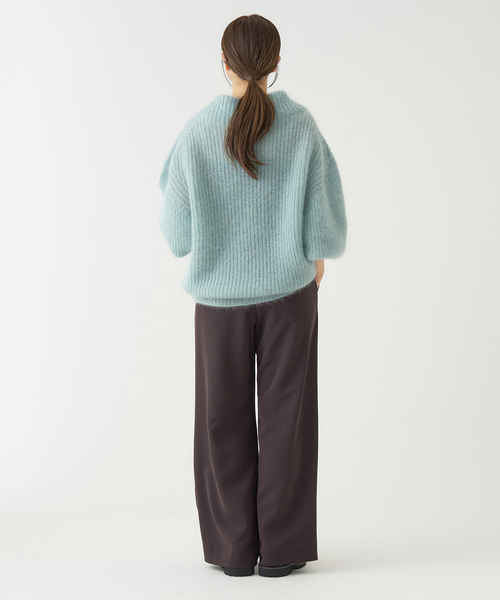 IENA（イエナ）の「ウォッシャブル アセテートツイルタックパンツ（その他パンツ・レディース・サックスブルー/ホワイト/ブラウン・34/36/38/40）」の9枚目の写真