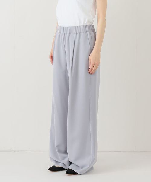 セール】ウォッシャブル アセテートツイルタックパンツ（その他パンツ