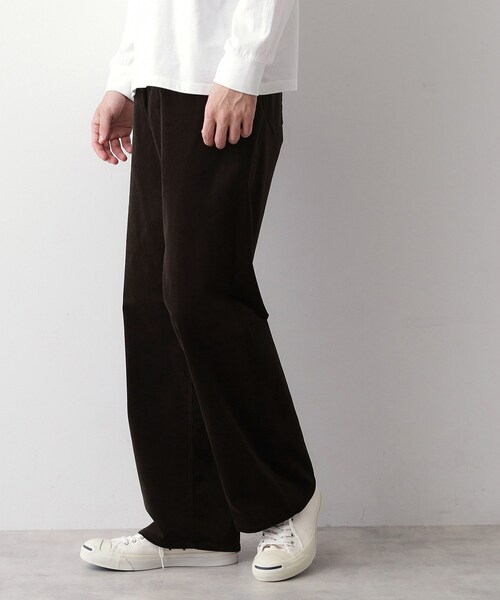 Dessin(デッサン)の「【洗える】コーデュロイパンツ(その他パンツ・メンズ・ホワイト系/ブラウン系その他/ネイビー・02/03)」の8枚目の写真