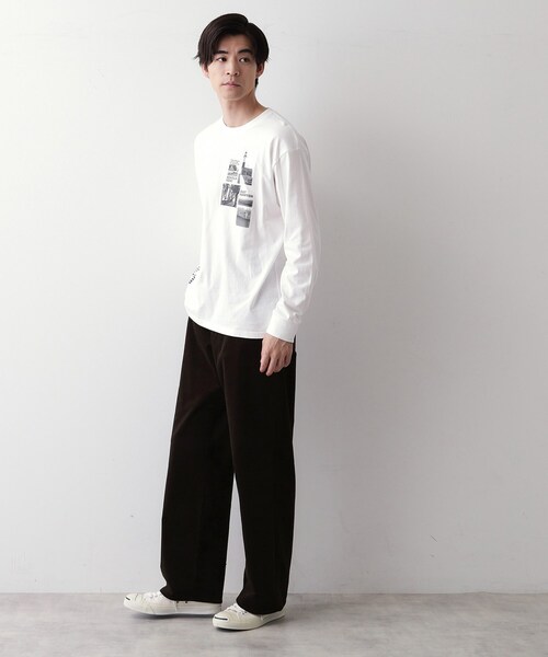 Dessin(デッサン)の「【洗える】コーデュロイパンツ(その他パンツ・メンズ・ホワイト系/ブラウン系その他/ネイビー・02/03)」の10枚目の写真