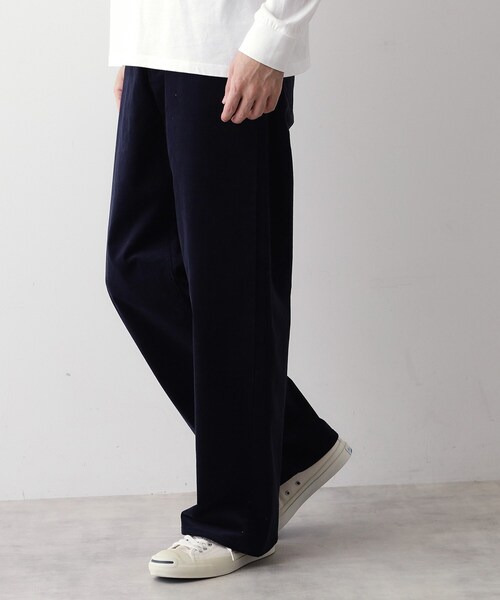 Dessin(デッサン)の「【洗える】コーデュロイパンツ(その他パンツ・メンズ・ホワイト系/ブラウン系その他/ネイビー・02/03)」の12枚目の写真