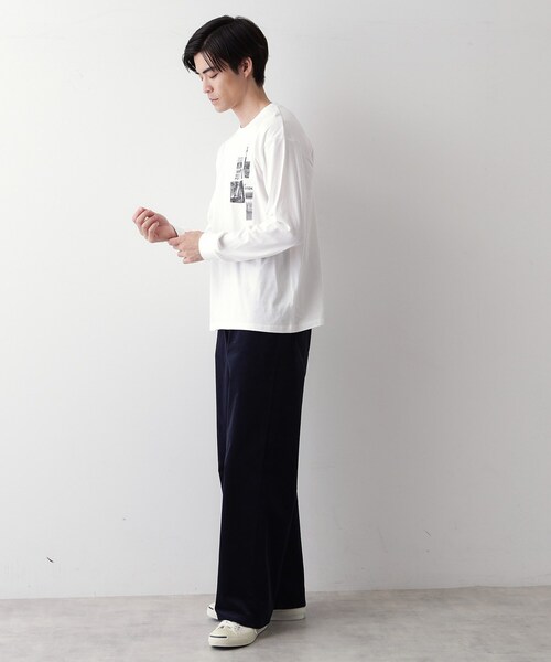 Dessin(デッサン)の「【洗える】コーデュロイパンツ(その他パンツ・メンズ・ホワイト系/ブラウン系その他/ネイビー・02/03)」の14枚目の写真