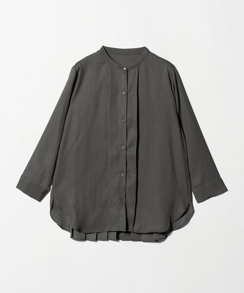 セール】バックプリーツ シャツチュニック＜A DAY IN THE LIFE