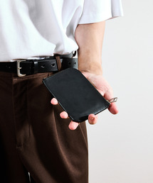 Tomo & Co（トモアンドシーオー）の「Tomo&Co トモアンドシーオー / PULL TAB L-WALLET (M) プルタブL字型財布 ミニウォレット / TM-WALLET-0002（財布）」