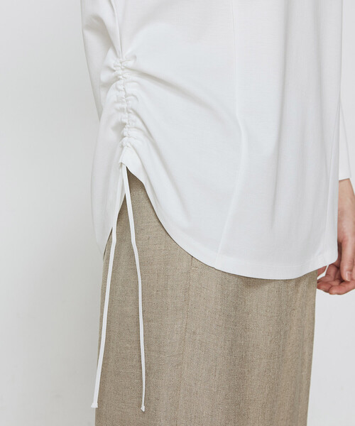 Gabardine K.T(ギャバジンケーティー)の「ポンチハード カットソー(Tシャツ/カットソー・レディース・ライトグレー/サックスブルー・9号)」の13枚目の写真