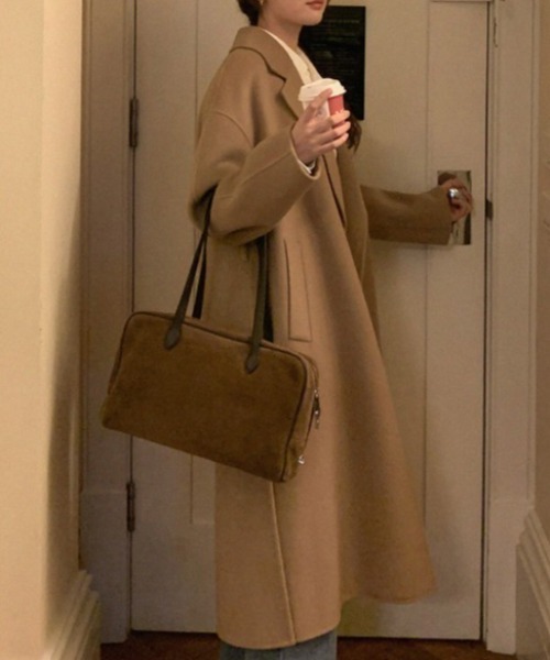 セール】ウエストマークロングチェスターコート（チェスターコート