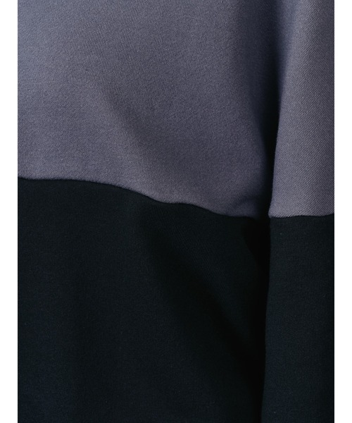 DOLLUPOOPS（ドールアップウップス）の「配色スウェットギャザートップス（スウェット・レディース・ワインレッド/カーキ/ブラック・38）」の17枚目の写真