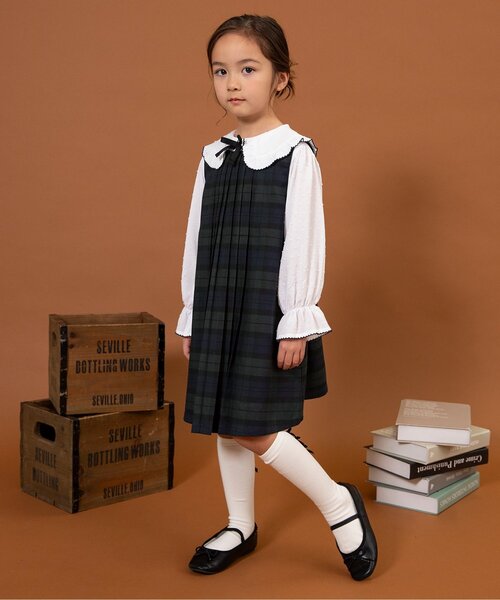 BREEZE（ブリーズ）の「【リンク】フォーマルワンピース（ワンピース・キッズ・グリーン・130/120/110/100/90）」の13枚目の写真