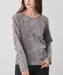 Jayro | 前後2WAYフロッキーメッシュプルオーバー(Tシャツ/カットソー)