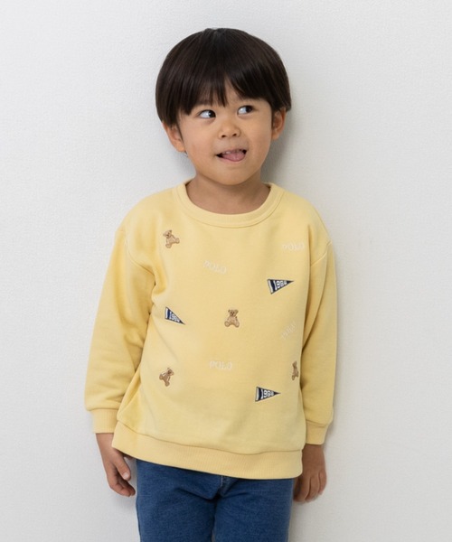 セール】POLO BCS フラッグ刺繍トレーナー(スウェット)|POLO BCS セール】POLO BCS フラッグ刺繍トレーナー(スウェット)|POLO BCS