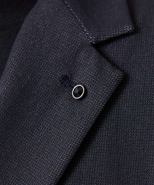 MICHEL KLEIN HOMME   （ミッシェルクランオム）の「【セットアップ】ストレッチテーラードジャケット（テーラードジャケット・メンズ・ネイビー/グレー・MEDIUM/LARGE/X-LARGE）」の10枚目の写真