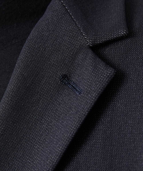 MICHEL KLEIN HOMME   （ミッシェルクランオム）の「【セットアップ】ストレッチテーラードジャケット（テーラードジャケット・メンズ・ネイビー/グレー・MEDIUM/LARGE/X-LARGE）」の11枚目の写真