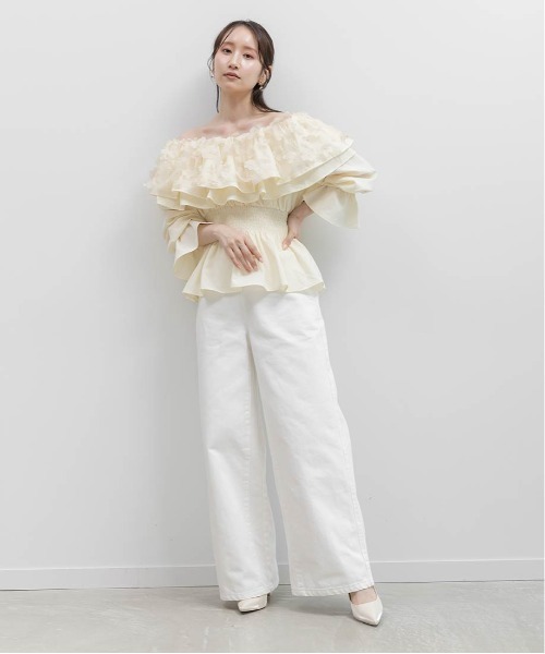 RANDA（ランダ）の「2WAY シアーリボンパンプス（パンプス・レディース・ブラック/アイボリー/グレー・22.5/24/25/25.5/22/23.5/23/24.5）」の19枚目の写真